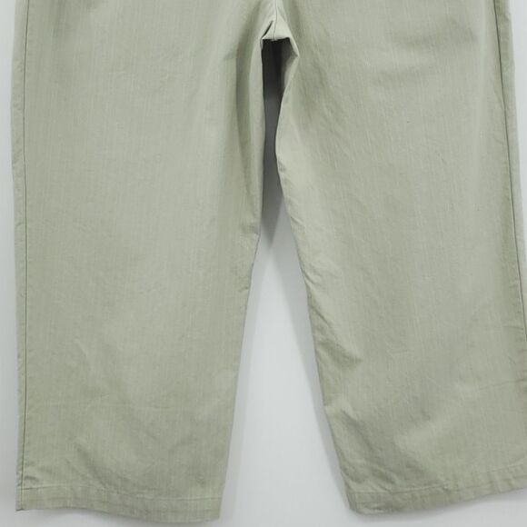 Croft & Barrow Classic Stretch Capris Soft Strips Women Pants Size 12 - Picture 10 of 16